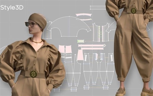 【Style3D】Styl《Style3D 初级到中级：掌握时装造型》(中英双字)