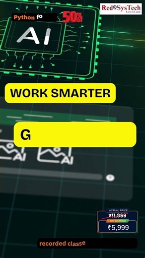 Don't Learn AI Without These Python Skills First 🤯 | Red9SysTech