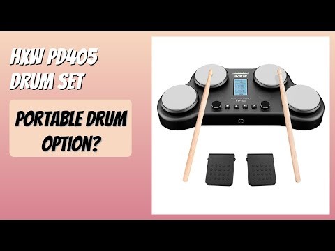 REVIEW (2025): HXW PD405 Drum Set. Features