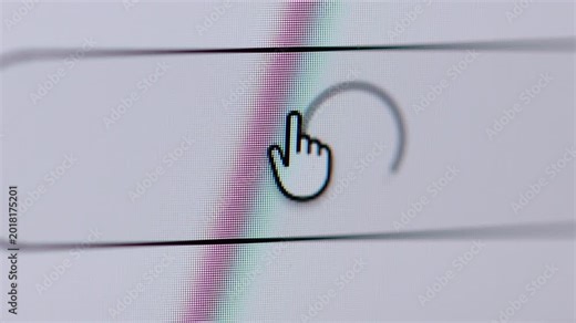 4K macro footage showing a cursor clicking a "Save" button, which then turns into a loading spinner before returning to the original state.