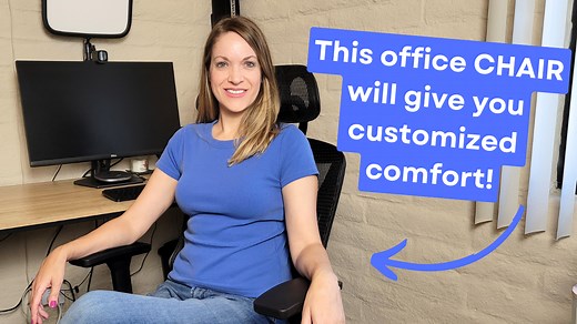Watch Review of the Dexley Ergonomic Mesh Swivel Task Office Chair on Amazon Live