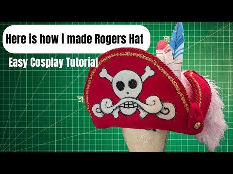 How I made Roger’s Hat | Easy Cosplay Tutorial