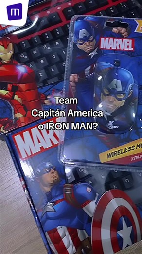 Team capitán América o Iron man? Encuéntralos en Microtech 😎⚡ #capitanamerica #marvel #ironman #peru