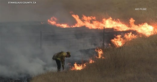 Strong winds and high temperatures fuel new wildfires in California