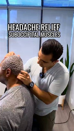 HEADACHE RELIEF: SUBOCCIPITAL MUSCLES 💆🧠😣