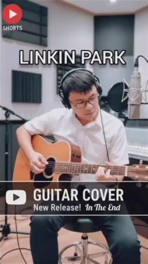IN THE END LINKIN PARK ⁉️ COVER #tutorial #guitar #cover #fingerstyle #viral #shortsvideo