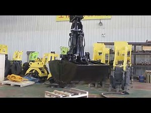 Powerful Hydraulic Clamshell Grab for Excavators | Best Excavator Grab Bucket for Material Handling