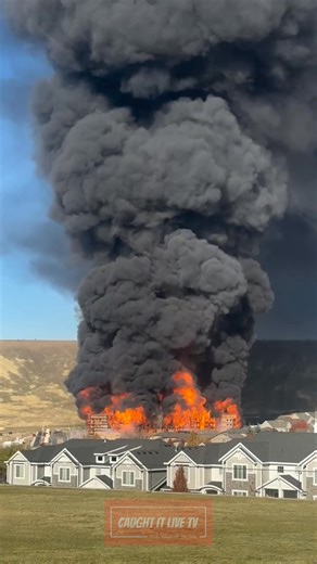 3.4K views · 35 reactions | Apartments caught on fire. No known injuries. . . . #house #fire #firefighter #fireman #redlives #red #flames #flaming #fireworks #rescue #house #home #survival #surviving #doorbellcamera #camera #caughtoncamera #cctv #family #familylife #love | Caught It Live TV | Facebook