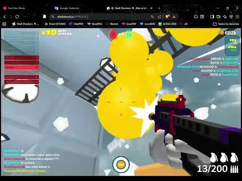 Shell Shockers 🍳 emotizando a NoobBird42 y ShellCaptain26 jajaja