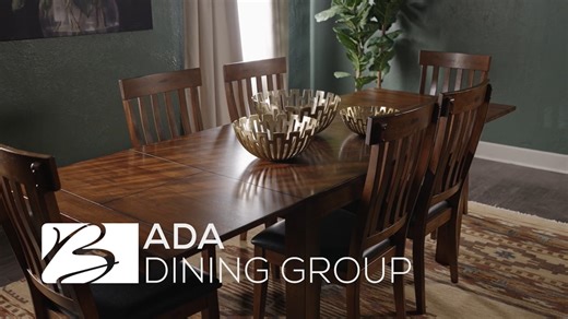 The Ada Traditional Expandable Dining Set with Butterfly Leaf at Bob Mills Furniture.