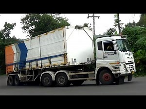 AWESOME TRUCKS !! BIG CONTAINER TRUCK, LONG TRAILER TRUCK, SEMI TRAILER TRUCK, TRONTON TRUCK WINGBOX