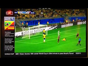 Highlights Germany Vs Brazil 7-1 World Cup 2014