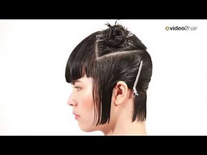 Moderner Bob Haarschnitt mit innerer Stufung - video2hair.com
