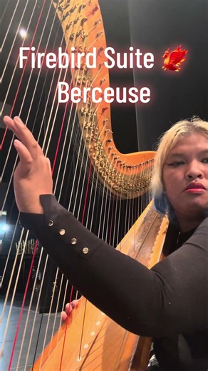 🪉HARP POV FIREBIRD SUITR (PART 1) #fyp #harp #harpist #stravinsky #firebird