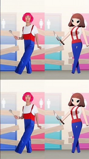 Gender Swap (Amanda the Adventurer animation) #short