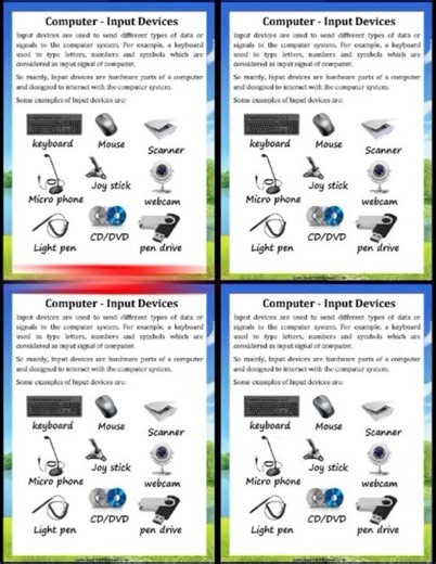 💻 Input Device vs Output Device | Easy Computer Trick