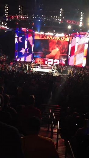 Jack Swagger Entrance At The Royal Rumble 2015!