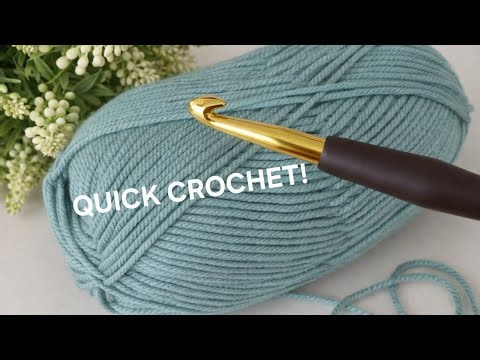 Learn This FAST & EASY Crochet Stitch in Just 5 Minutes – Beginner Friendly!