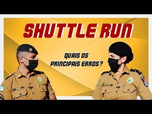 SHUTTLE RUN – Como fazer e os principais ERROS!