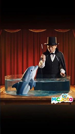 This dolphin transformation is magical! 🐬🧸