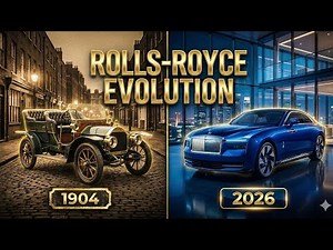 Rolls-Royce Car Evolution 1904–2026 | The History of Ultimate Luxury