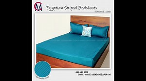Egyptian pure cotton Luxury Bedding. Premium High Quality fabric....