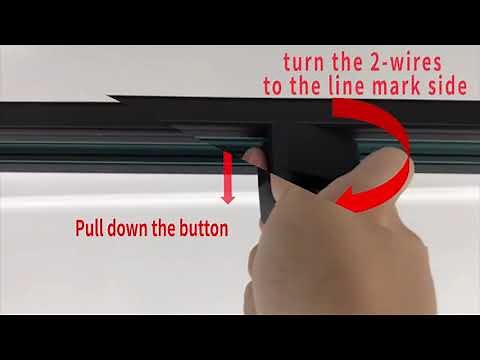 4 Steps to install a Halo Track Light Pendant