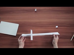 Papír kard hajtogatás - Japán szamurájkard - (Japanese Samurai Sword)