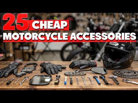 25 Cheap Motorcycle Accessories On Amazon You’ll Regret Missing