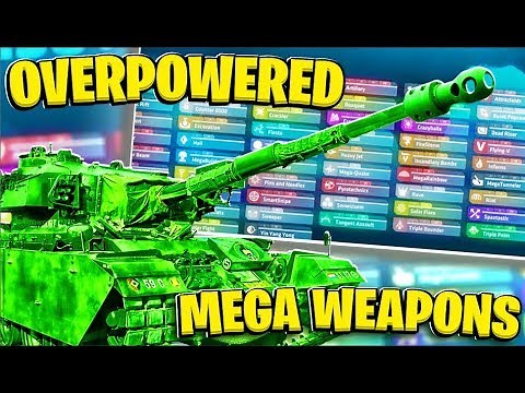 Overpowered Mod *Mega Weapons* In Shellshock Live Showdown!