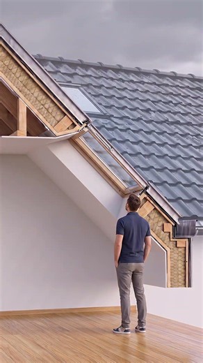 How to Install a Roof Window Like a Pro #RoofWindow #Skylight #ConstructionDetails #Roofing #diy