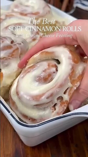 The Best Cinnamon Rolls #brunch #dessert #recipe