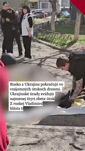 Rusko a Ukrajina pokračujú vo vzájomných útokoch dronmi