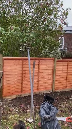 Installation of Wickes Lap Fence Panels with Wooden Gravel Boards and Wooden Posts