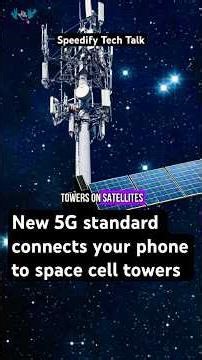 The New 5G Standard Connects Your Phone to Space-Based Cell Towers