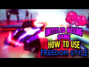 How To Use Freedom | Untitled Boxing Game