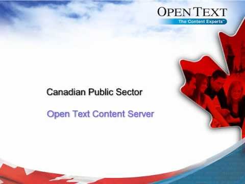 Open Text Content Server Overview
