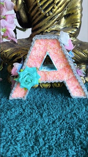 DIY 3D Letter from Cardboard | Best Out of Waste#3DAlphabet #CardboardCraft #AlphabetCraft#DIYLetter