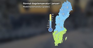 Vad är normalt januariväder?