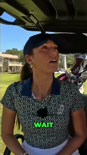 Golf Ball Mystery: Did She Find Hers? Awkward Golf Moments! #shorts