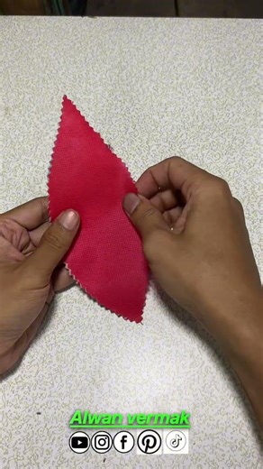 Trick membuat kerajinan ✂️🧵🪡 #sewinghacks #sewingtutorial #sewingtips #alwanvermak