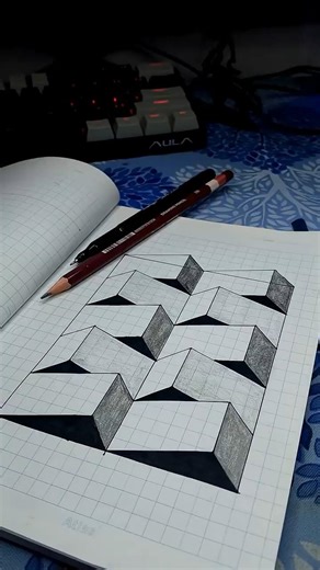 Your Brain Thinks This Is 3D…But It’s Just Lines on Paper 🤯