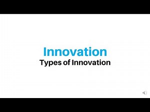 Types of Innovation