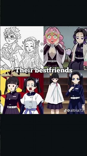 DEMON SLAYER Butterflies sisters #kimetsunoyaiba #demonslayer #kanae #kanao #shinobu #aoi #anime