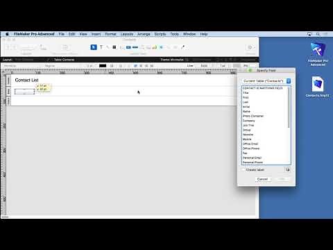 Printing in FileMaker