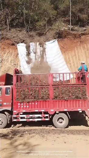 Creative Way To Load Rotten Leaves !