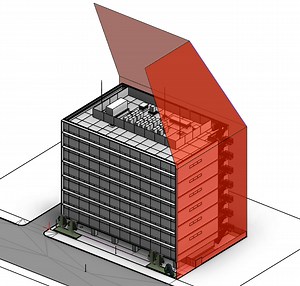Dynamoで隣地斜線