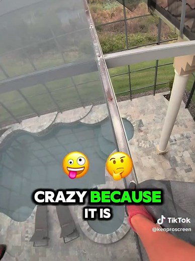 Pool Enclosure Screen Repair in Orlando, FL - Part 2