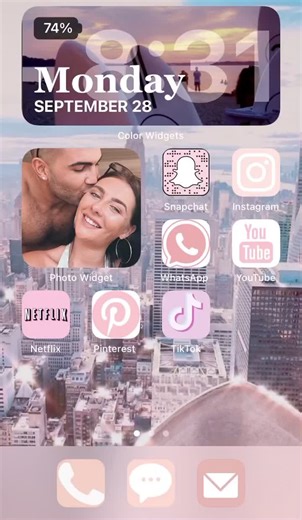 How to change the colour of your apps on the new IOS 14 💗🌸#ios14 #ios14homescreen #widgetsmith #widgetsmithtutorial #ios14aesthetic #ios14