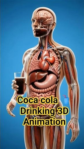 Drinking Coke with Parasites Inside? | Human Digestive System 3D Animation